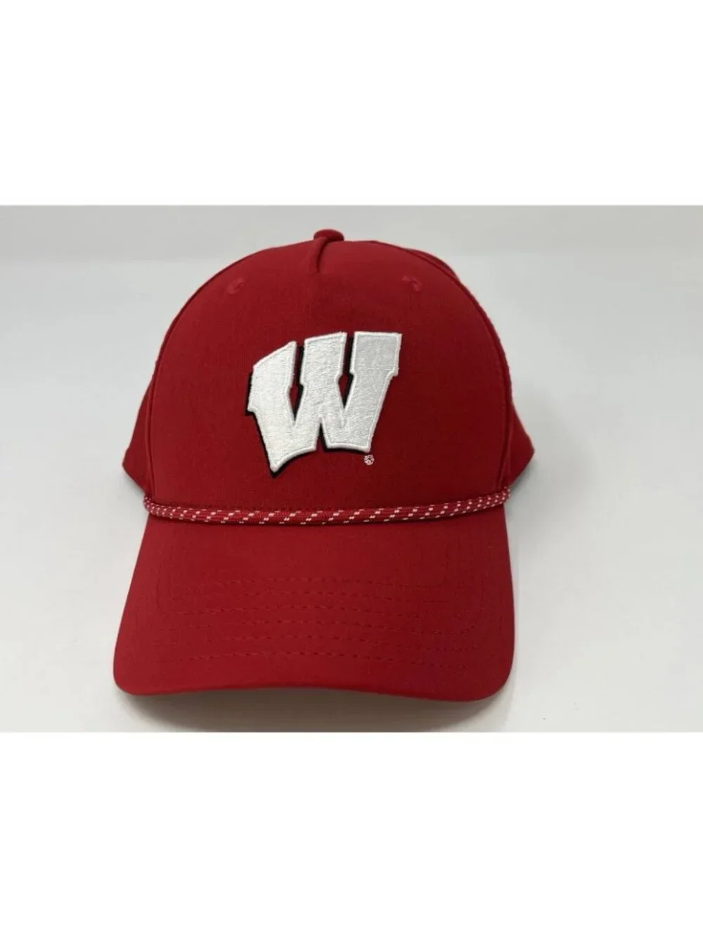 Under Armour Adult Wisconsin Badgers Red Drive 5 Panel Rope Snapback Hat
